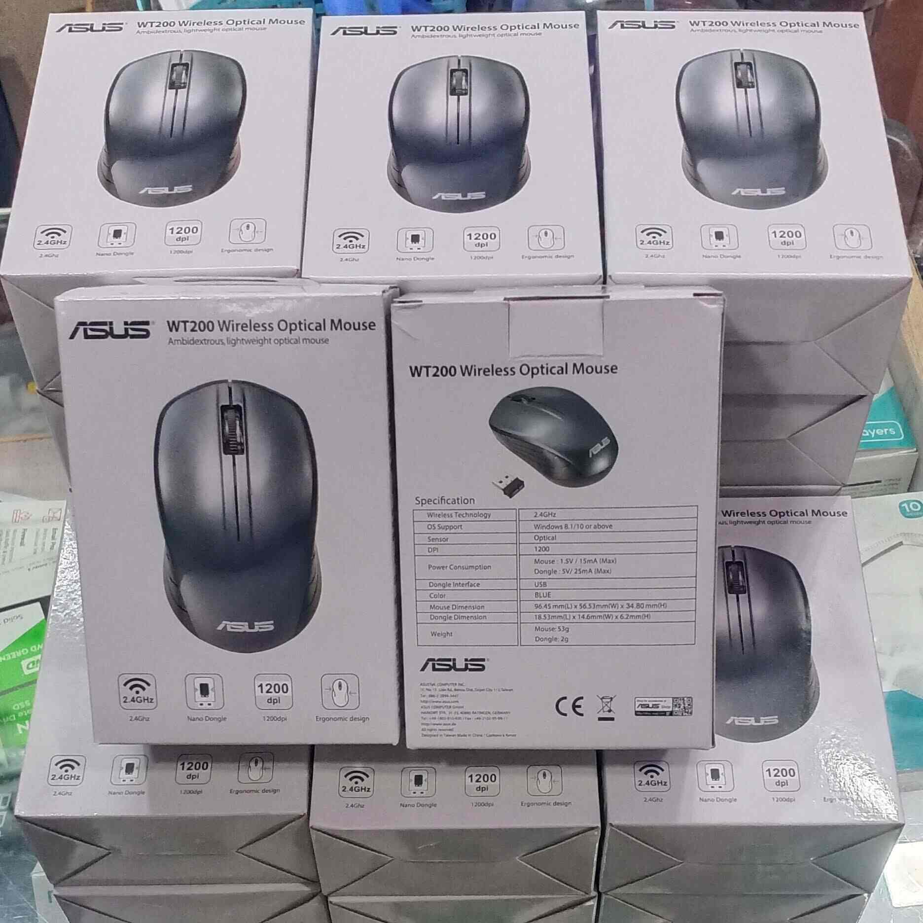 ASUS MOUSE-DS-ASUS WT200 WIRELESS OPTICAL MOUSE
