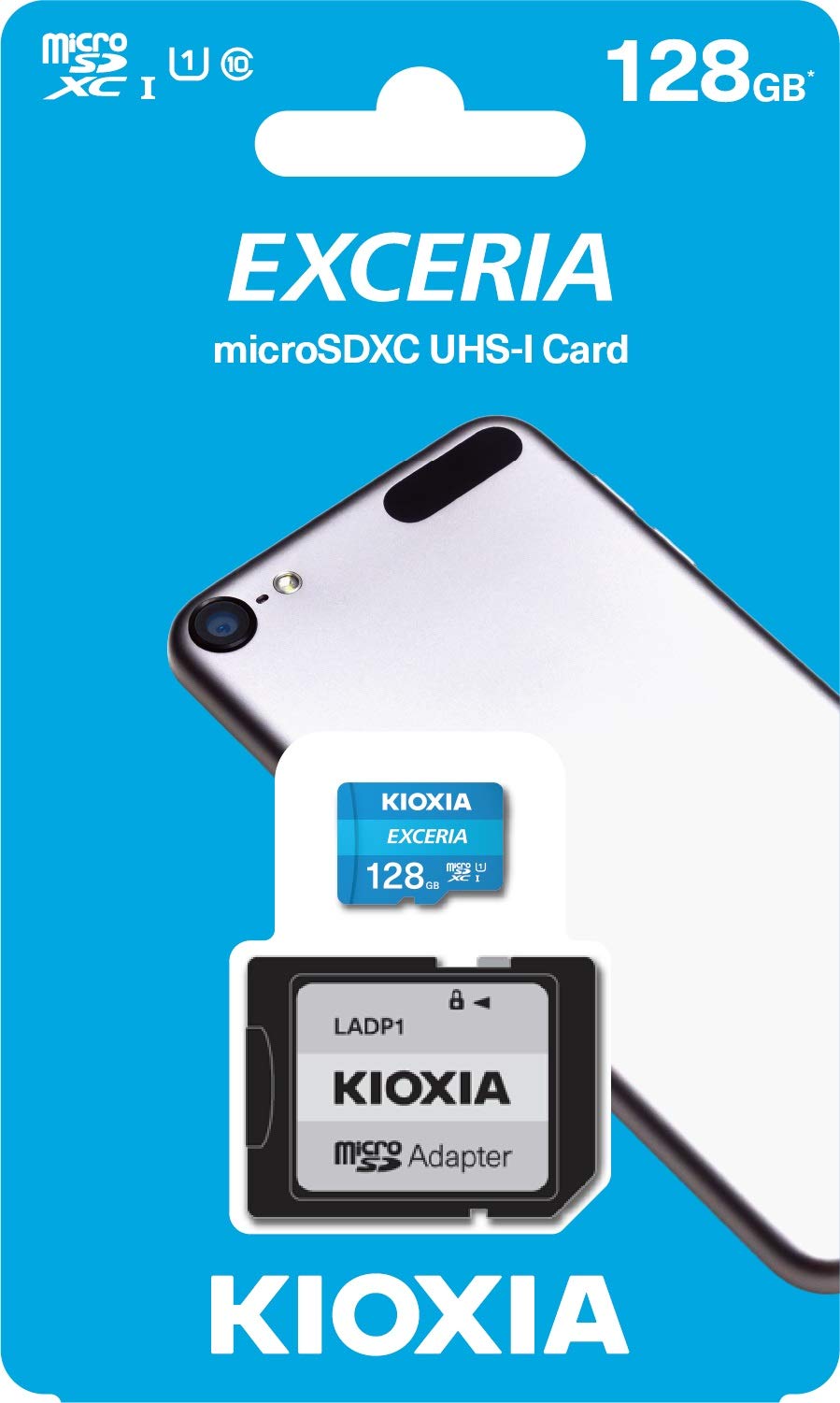 KIOXIA CARD-DS-EXCERIA MICRO SDXC UHS-I CARD 128GB
