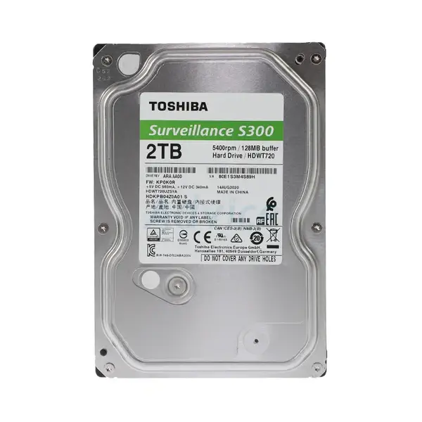 Toshiba 2 TB Surveillance Hard Disk